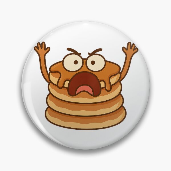 Item preview, Too Fluffy to Flip – Pancake Mood designed and sold by SnappyPineapple.