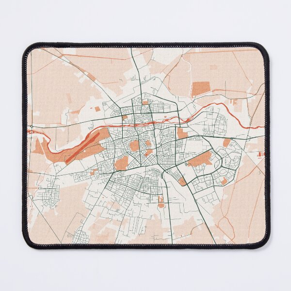 Item preview, Plovdiv City Map of Bulgaria  - Bohemian designed and sold by deMAP.