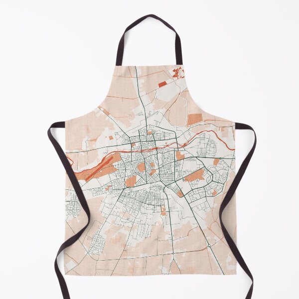 Item preview, Plovdiv City Map of Bulgaria  - Bohemian designed and sold by deMAP.