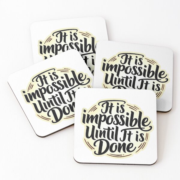 Item preview, Impossible Done designed and sold by a2zbuyshop.