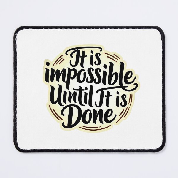 Item preview, Impossible Done designed and sold by a2zbuyshop.