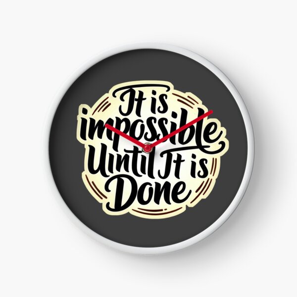 Item preview, Impossible Done designed and sold by a2zbuyshop.