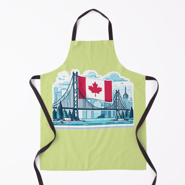 Item preview, British Columbia Canada Watercolor Label – Minimalist Line Art with Hangul Calligraphy, designed and sold by PaintMeWorld.