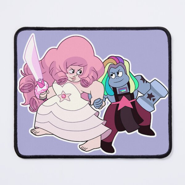 Item preview, Rose Quartz and Bismuth designed and sold by TheDiamondArt.