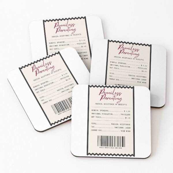 Item preview, Radical Acceptance of Receipts designed and sold by Wobbly and Weary.