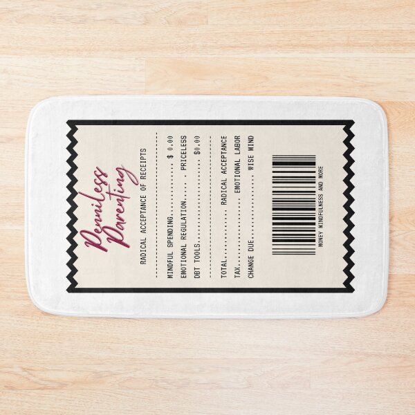 Item preview, Radical Acceptance of Receipts designed and sold by Wobbly and Weary.