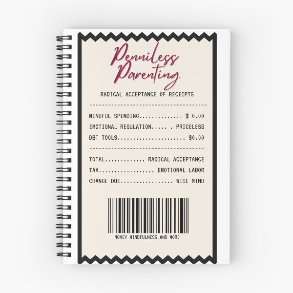 Item preview, Radical Acceptance of Receipts designed and sold by Wobbly and Weary.