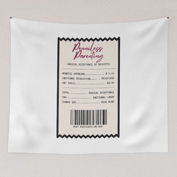 Item preview, Radical Acceptance of Receipts designed and sold by Wobbly and Weary.