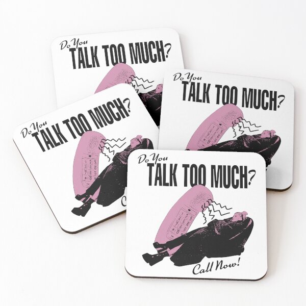 Item preview, Do You Talk Too Much? designed and sold by UntitleProject.