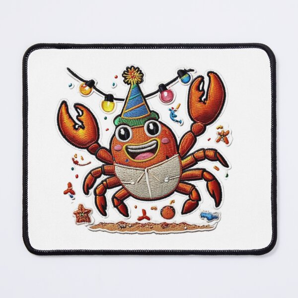 Item preview, Crab Party – Beach Bash Emblem Edition Falcon-Frequency Drop-Premium Cool Trendy Best Gift designed and sold by Imaginarium of Chaos falcon88 .