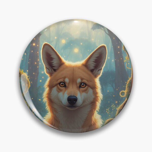 Item preview, Australian Dingo In The Forest  designed and sold by AussieConcepts.