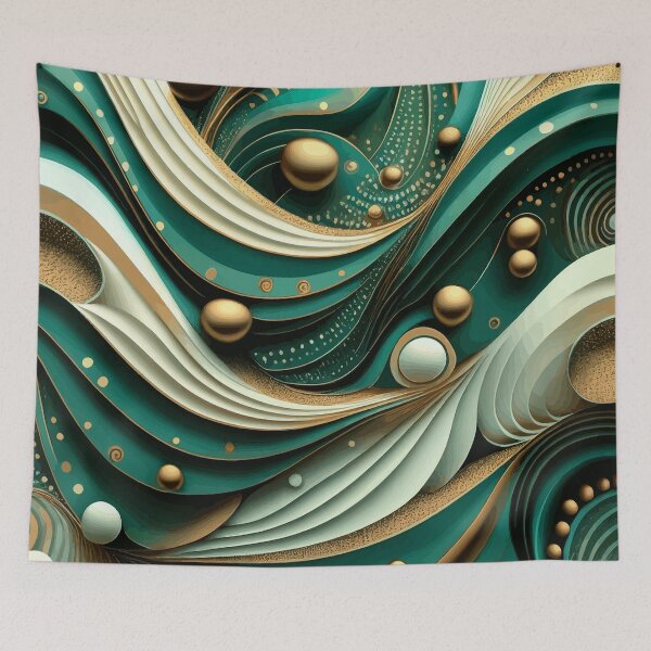 Item preview, Colorful Abstract Art 147 designed and sold by Vicky Brago-Mitchell®.