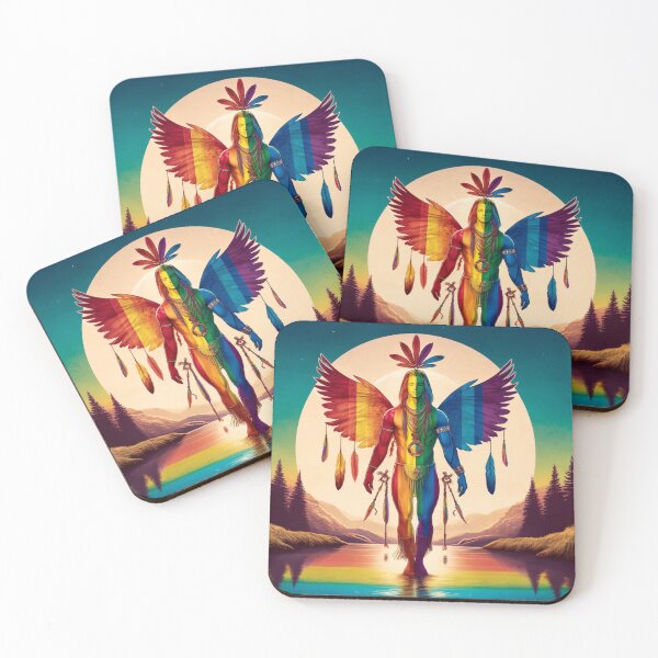 Item preview, Two Spirit Flag designed and sold by Feathers and Flair.