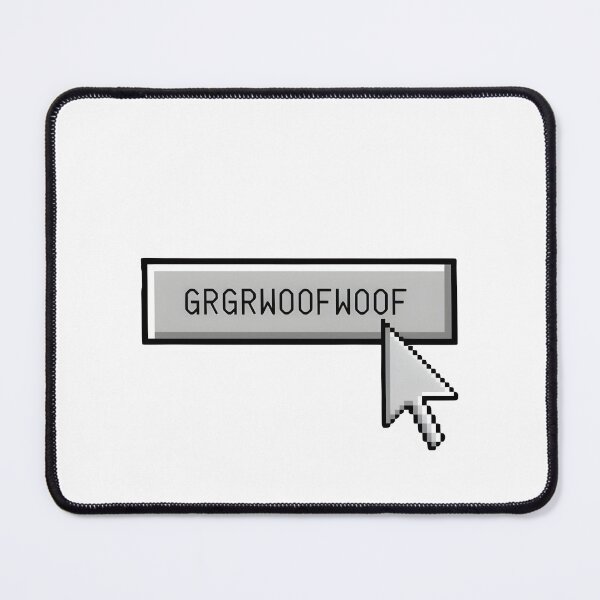 Item preview, " GRGRWOOFWOOF " web mouse cursor click on button designed and sold by zcj.