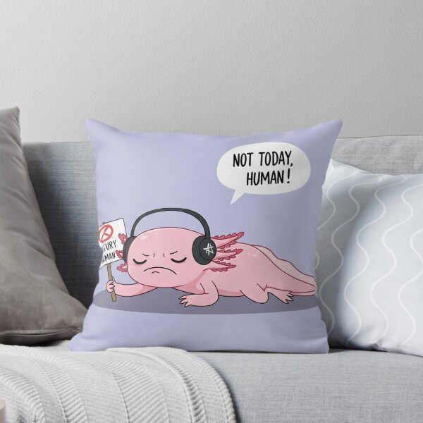 Item preview, Introvert Axolotl Do Not Disturb designed and sold by C-art69.