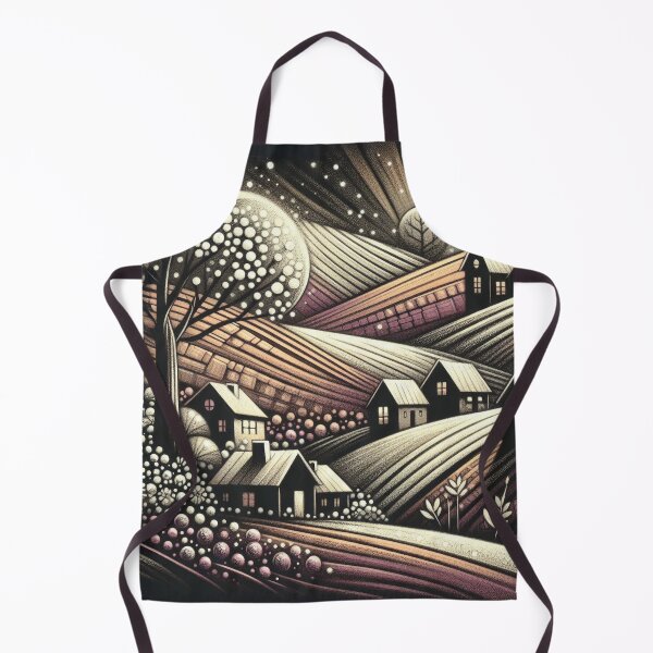 Item preview, Dreamy Village designed and sold by Beyondnote-Art.