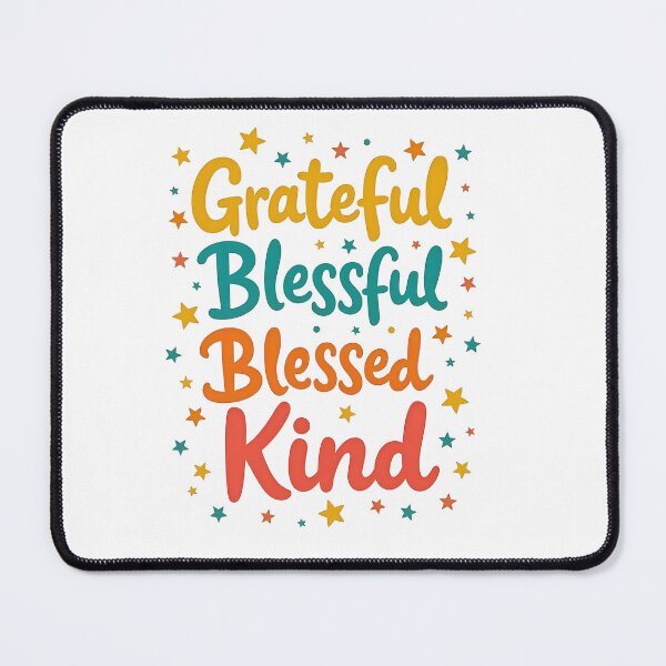 Item preview, Grateful & Blessed with kindness designed and sold by a2zbuyshop.