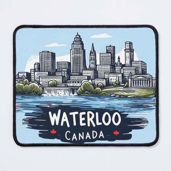 Item preview, Waterloo Ontario Canada  designed and sold by HowToCanadian.