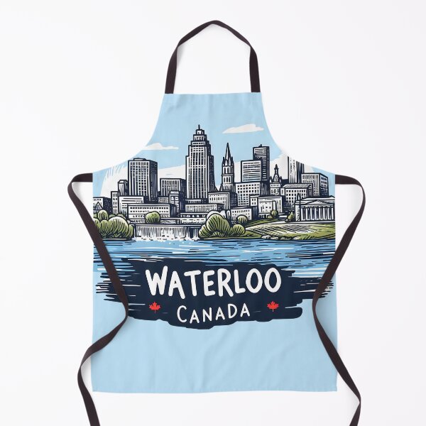 Item preview, Waterloo Ontario Canada designed and sold by HowToCanadian.