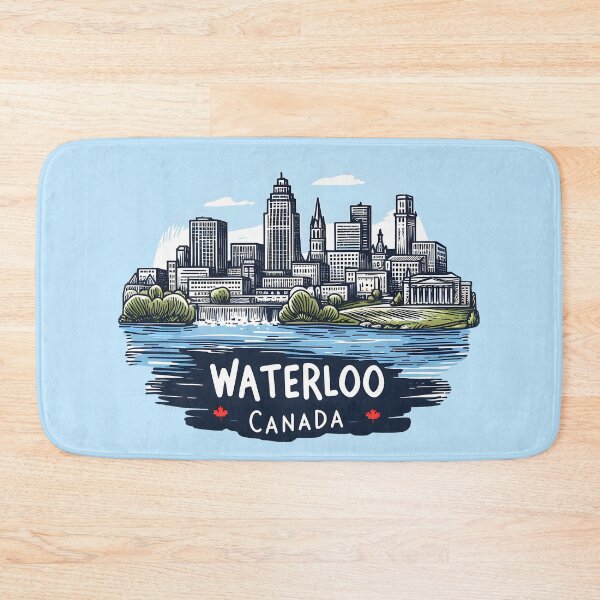 Item preview, Waterloo Ontario Canada  designed and sold by HowToCanadian.