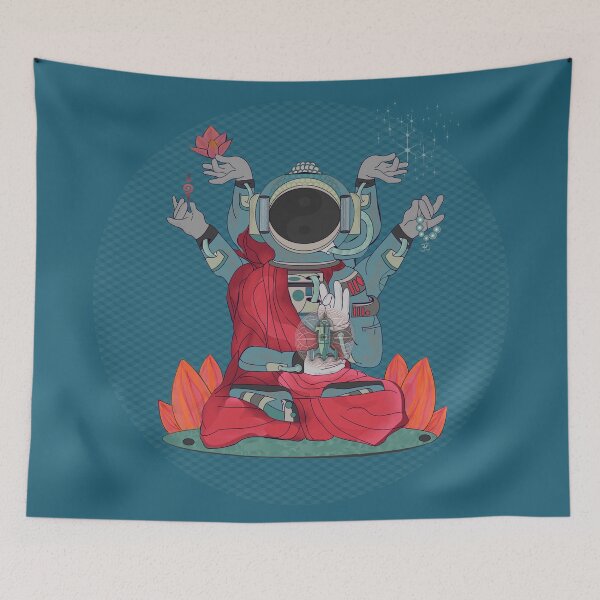 Item preview, Buddha Astronaut designed and sold by FLIP-original.