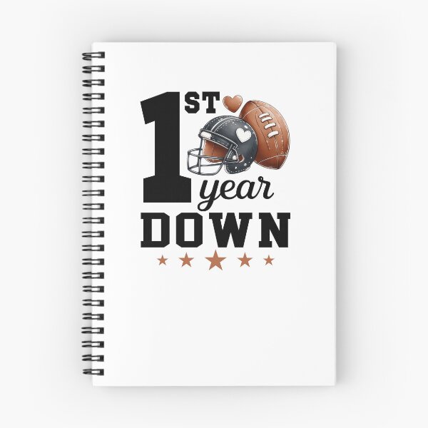 Item preview, 1st Year Down First Year Down Birthday Football First Birthday 1st designed and sold by XuanhieuBp.