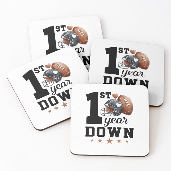 Item preview, 1st Year Down First Year Down Birthday Football First Birthday 1st designed and sold by XuanhieuBp.