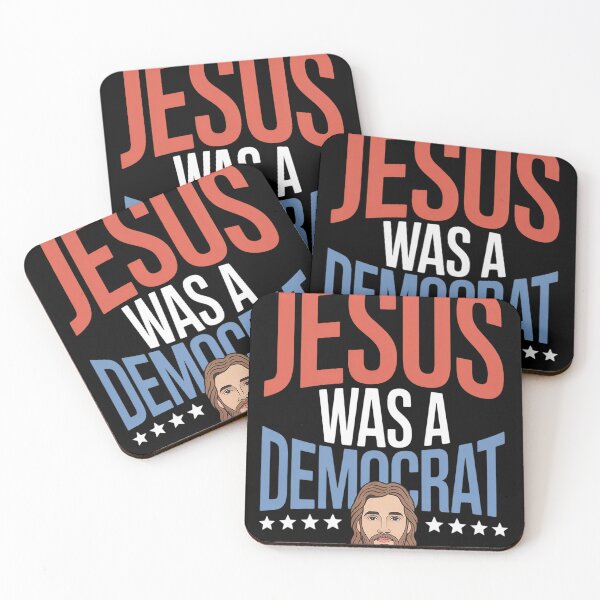 Item preview, Jesus was a Democrat Political Liberal Anti Trump designed and sold by Nekusa.