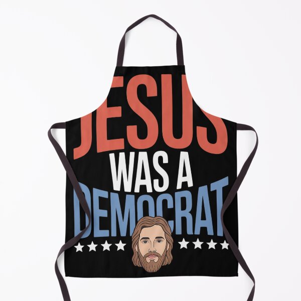 Item preview, Jesus was a Democrat Political Liberal Anti Trump designed and sold by Nekusa.