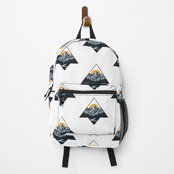 Item preview, Mountain Landscape in Triangular Frame designed and sold by Be-Adventurous.
