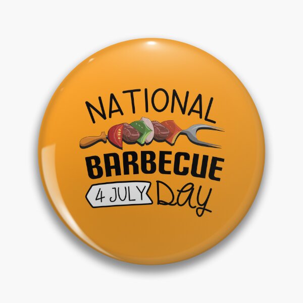 Item preview, 4 July National Barbecue Day - Wacky Holidays designed and sold by ChemicalXShop.
