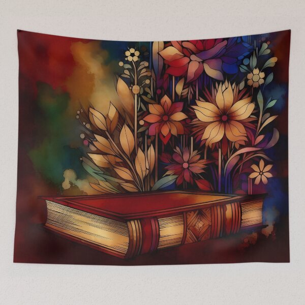 Item preview,    Floral Books designed and sold by GraphicsClub.