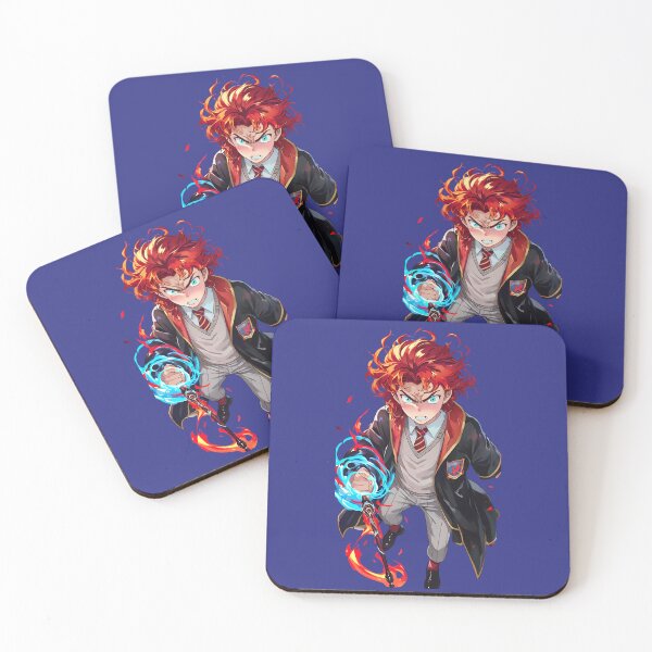 Item preview, Fiery Spellcaster - Dynamic Magic Student designed and sold by ArtisticDesignsbyLinda.