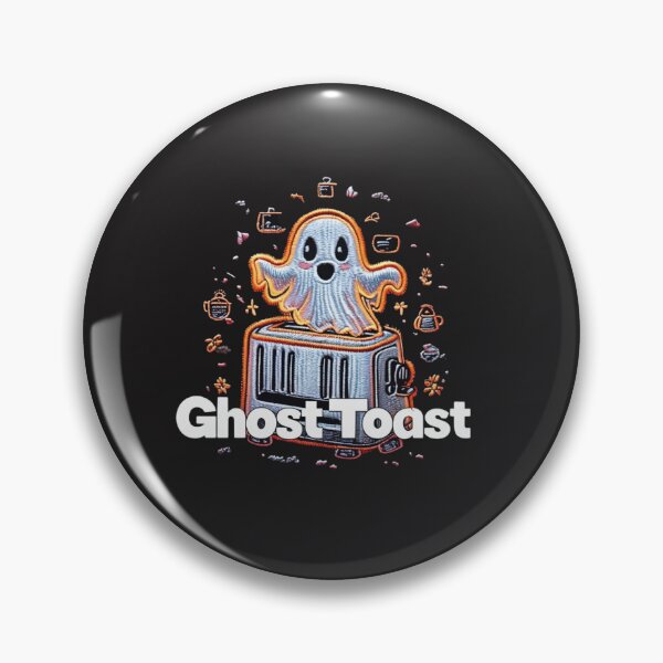 Item preview, Ghost Toast – Breakfast Haunting Emblem 2025 Falcon-Frequency Drop-Premium Cool Trendy Best Gift  designed and sold by Imaginarium of Chaos falcon88 .