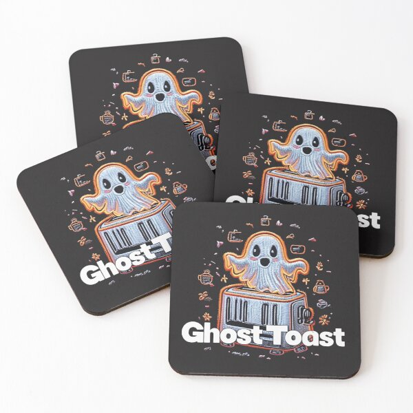 Item preview, Ghost Toast – Breakfast Haunting Emblem 2025 Falcon-Frequency Drop-Premium Cool Trendy Best Gift  designed and sold by Imaginarium of Chaos falcon88 .