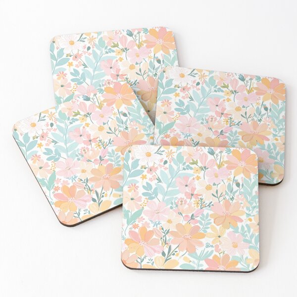 Item preview, Pastel Flowers designed and sold by CoolPixels.