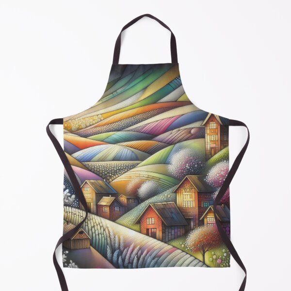 Item preview, Dreamy Village designed and sold by Beyondnote-Art.