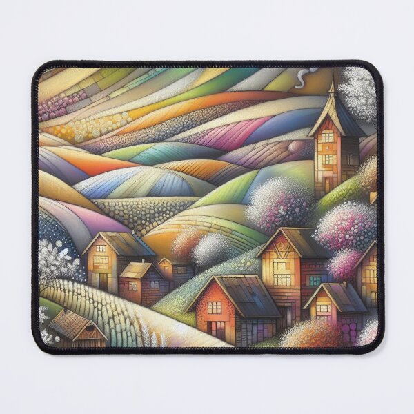 Item preview, Dreamy Village designed and sold by Beyondnote-Art.
