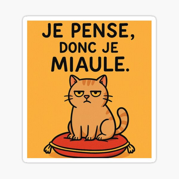 Artikel-Vorschau von Katzenhumor, designt und verkauft von Art&couleurs .