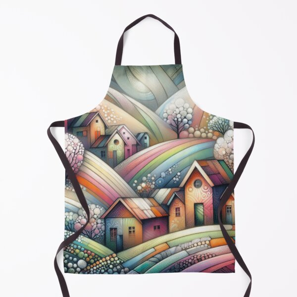 Item preview, Dreamy Village designed and sold by Beyondnote-Art.