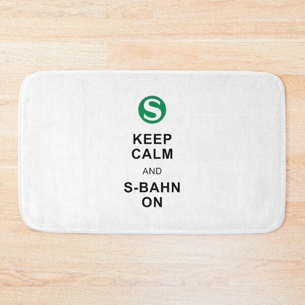 Item preview, Keep calm and S-Bahn on (Germany) designed and sold by WurmWeb.DesignShop.