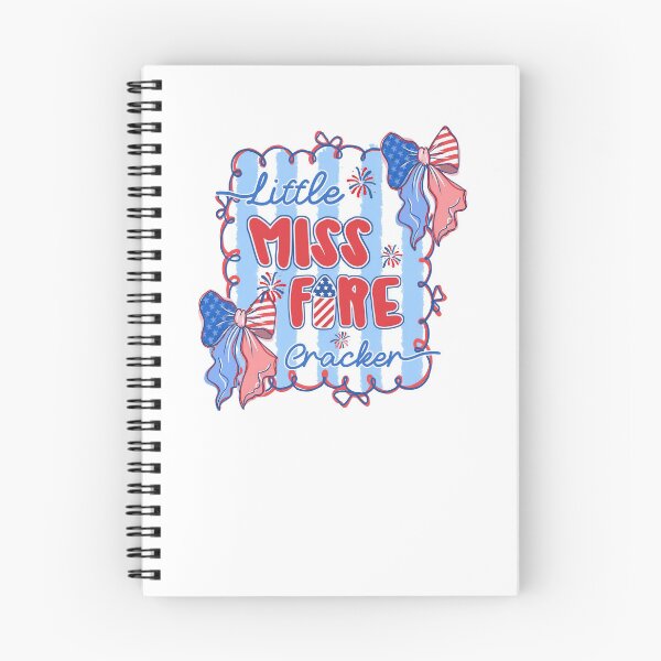 Item preview, Little Miss Firecracker 4th Of July Bow Usa Map Independence For Summer designed and sold by XuanhieuBp.