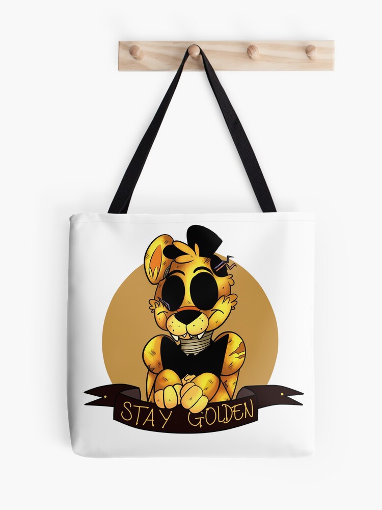 Five Nights at Freddy's Gold Freddy backpack cartoon bag teenagers