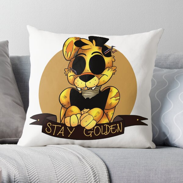 Game Five Nights At Freddy's Plush Warm Bolster Pillow Golden