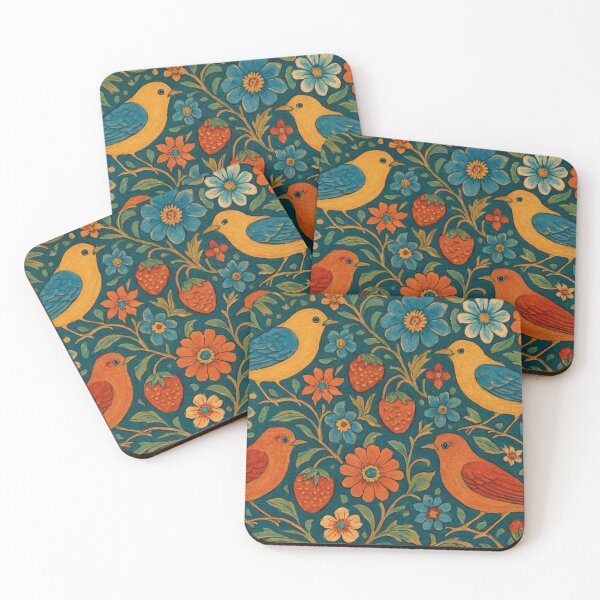 Item preview, Colorful bird pattern in harmony designed and sold by Sigtrix.