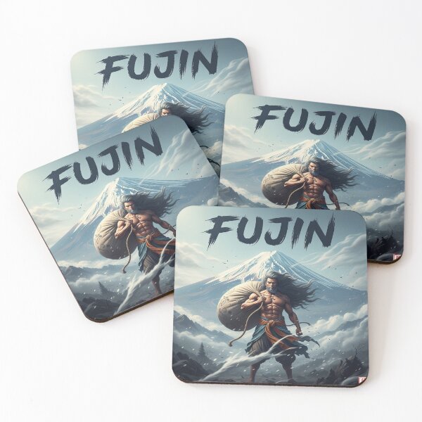 Item preview, Japanese Art: Mystique of Fujin and Fuji designed and sold by schwa24jpn.