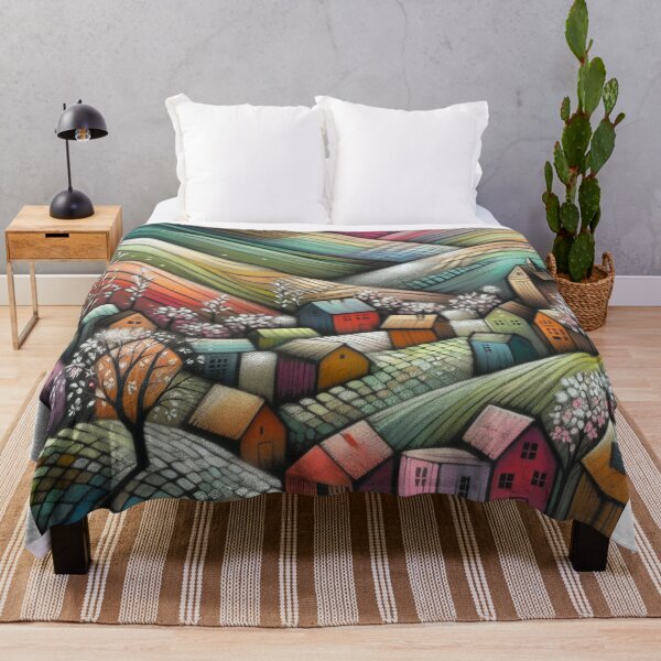 Item preview, Dreamy Village designed and sold by Beyondnote-Art.