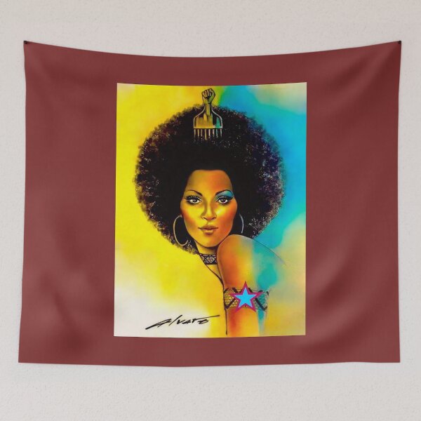 Item preview, 70'S AFRO GODDESS designed and sold by AlvaroArts.