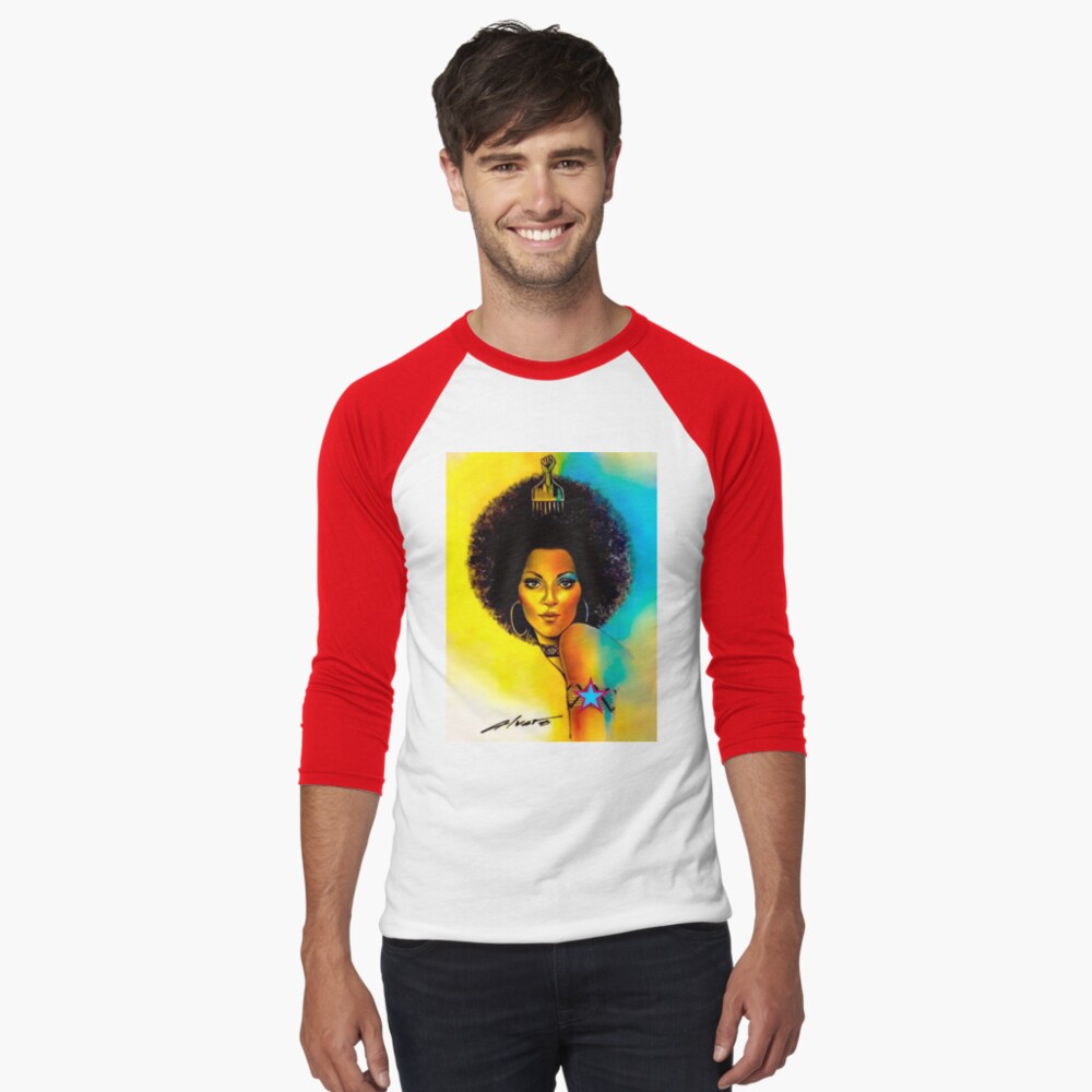 Item preview, Baseball ¾ Sleeve T-Shirt designed and sold by AlvaroArts.