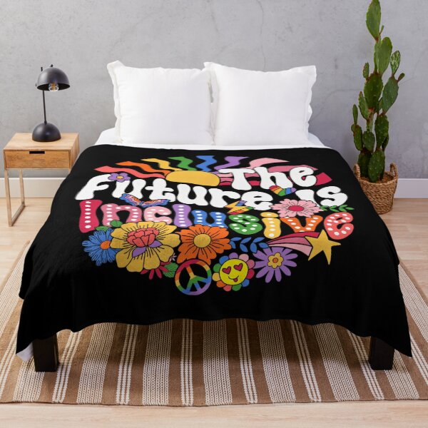 Item preview, The Future Is Inclusive Rainbow Pride LGBTQ Social Justice designed and sold by Wilson-Aura.